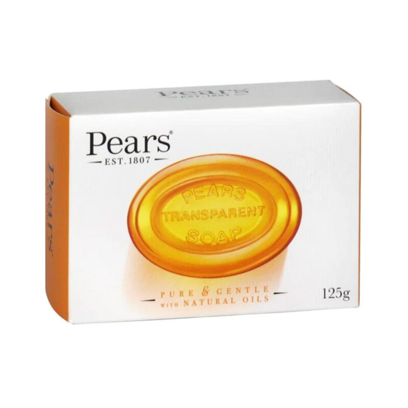 Pears Natural Oil Body Soap Yellow 125g