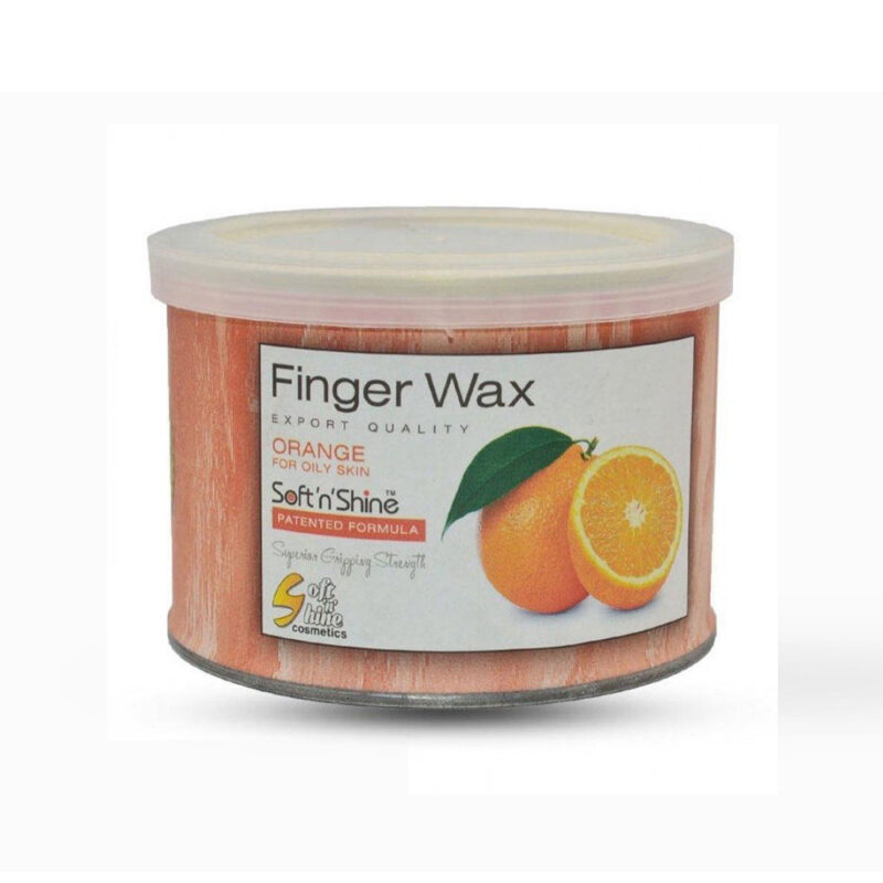 Soft n Shine Finger Wax Orange Soft Wax 250g