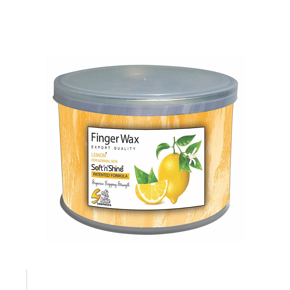 Soft n Shine Finger Wax Lemon Soft Wax 250g