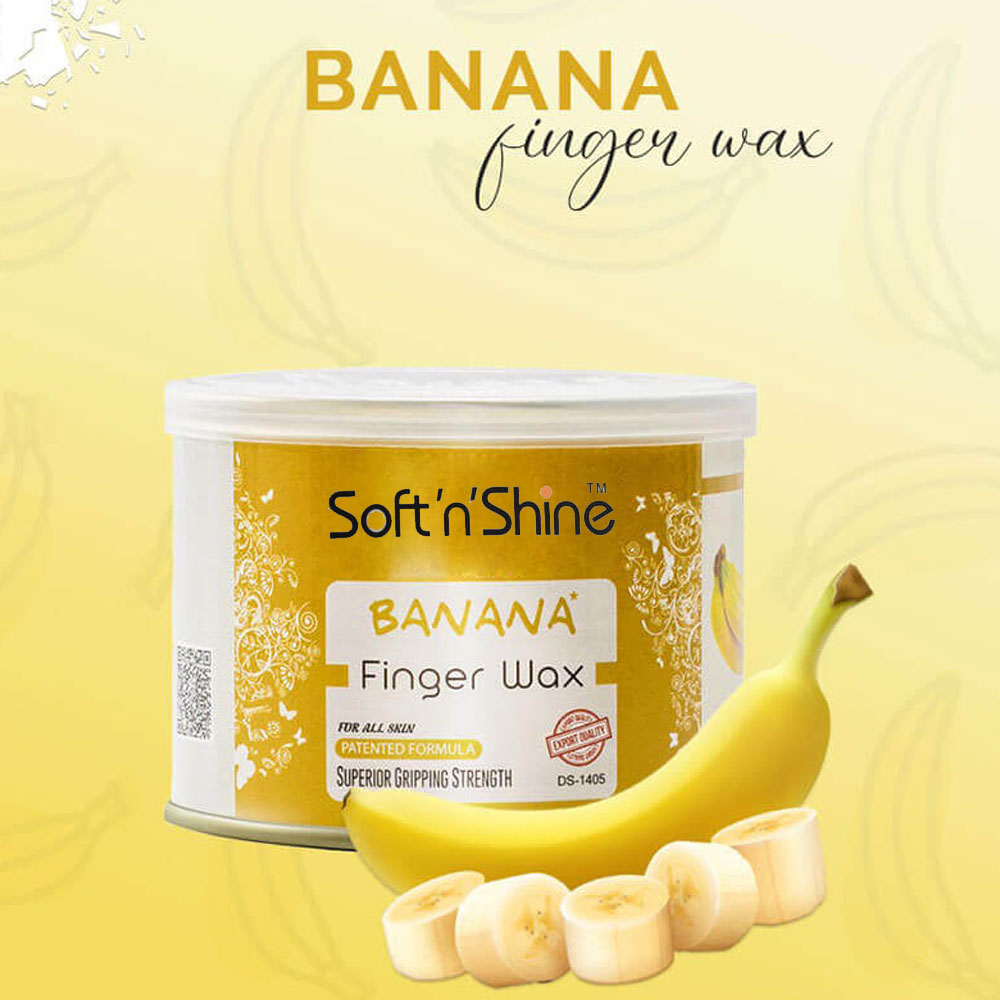 Soft n Shine Finger Wax Banana Soft Wax 250g