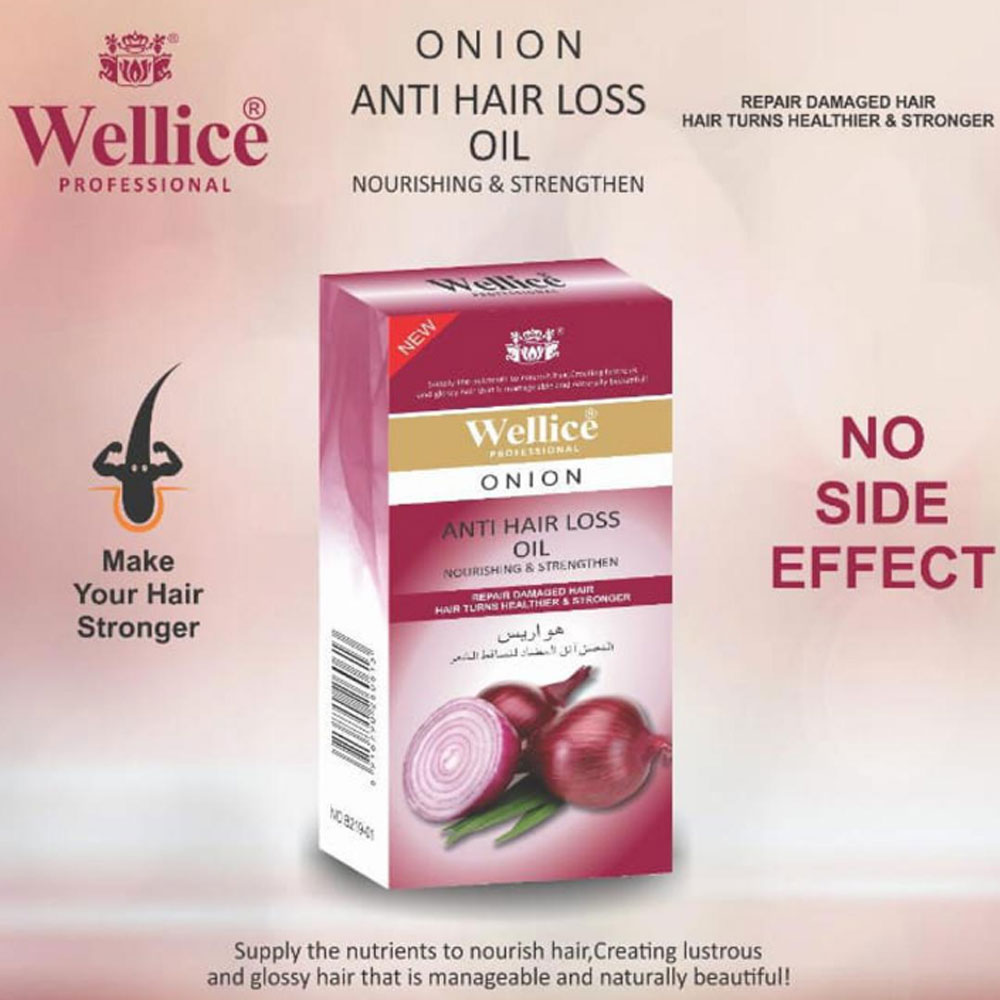 Wellice Onion Hair Oil Anti Hair-Loss 150ml
