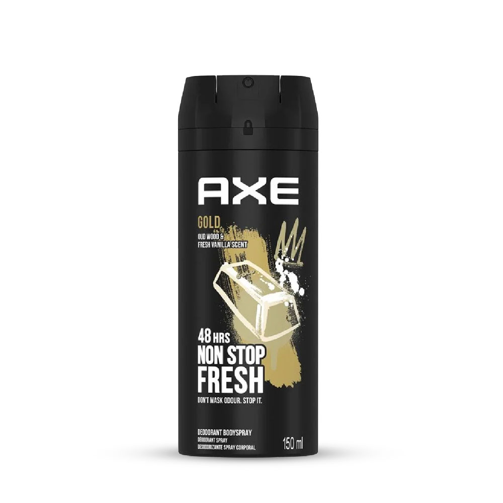 Axe Gold 48H Deodorant Body Spray 150ml