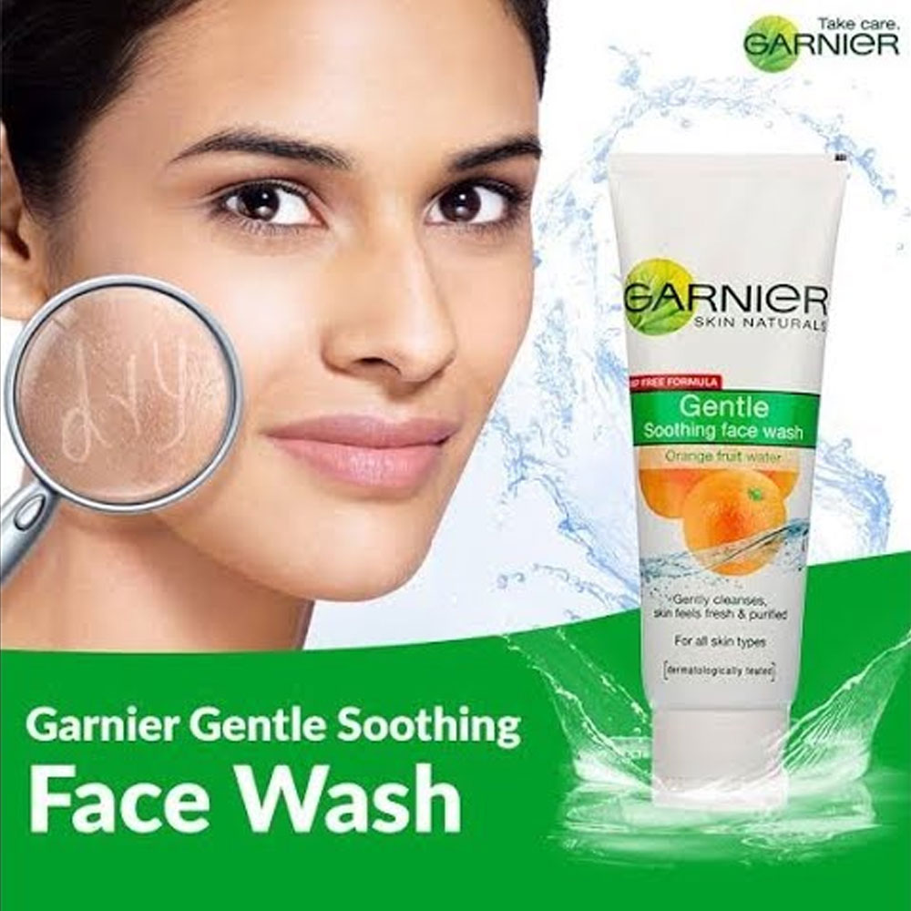 Garnier Gentle Soothing Face Wash 100ml