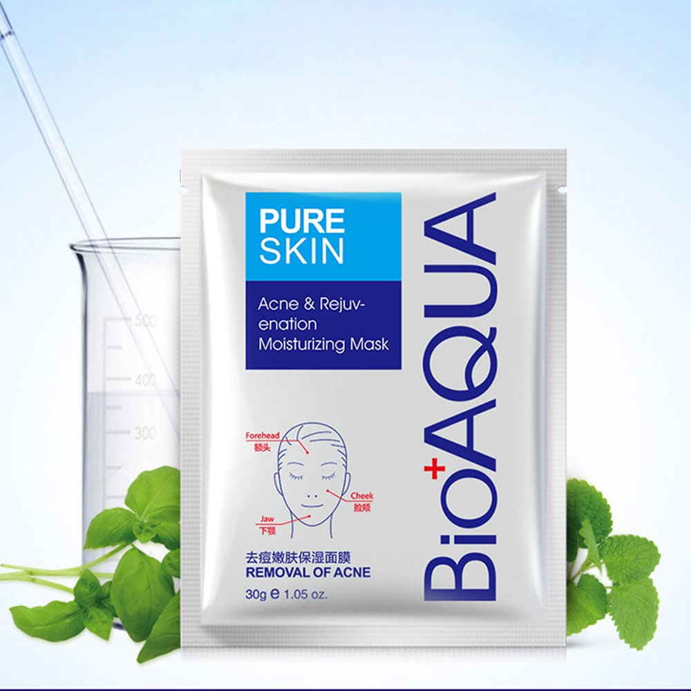Bioaqua Acne Removal Rejuvenation Moisturizing Mask 10 pcs