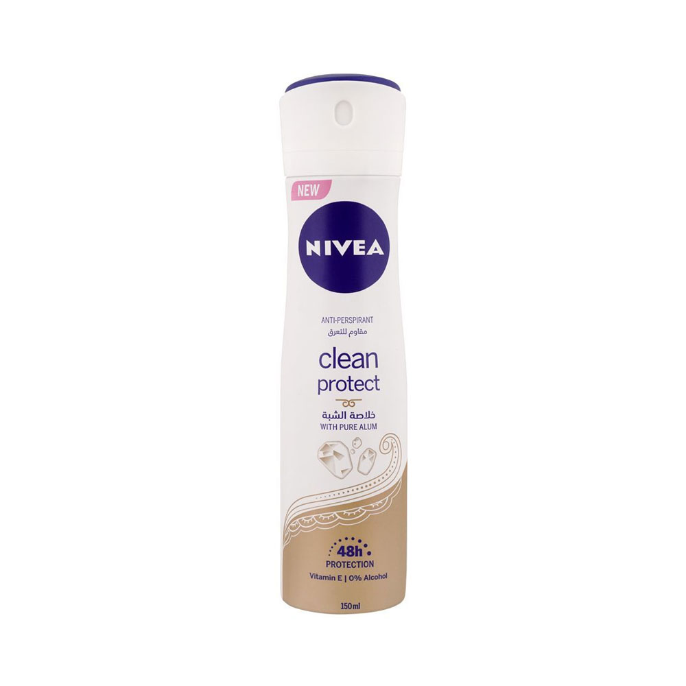 Nivea Clean Protect Anti-Perspirant 48H Body Spray 150ml
