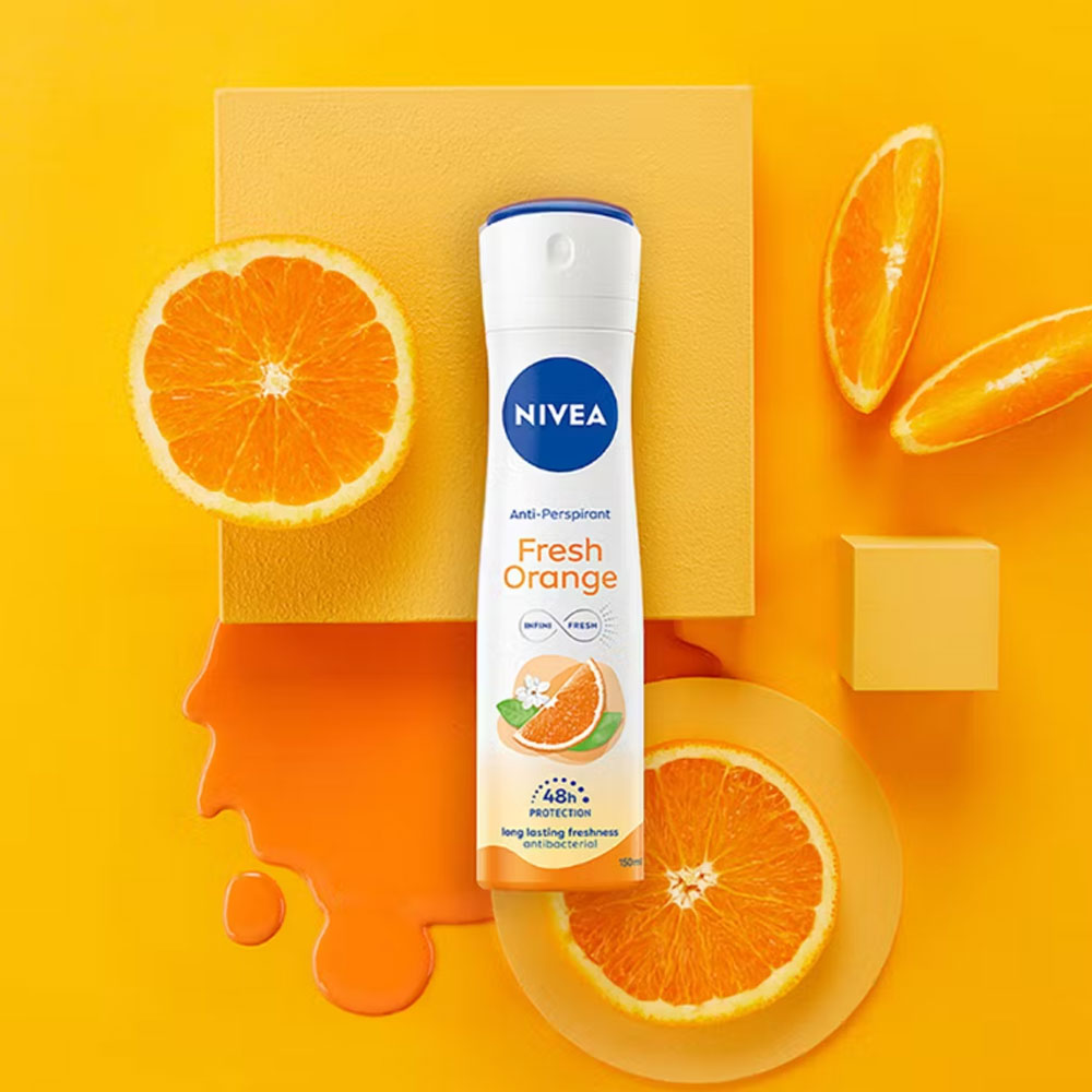 Nivea Fresh Orange Anti-Perspirant 48H Body Spary 150ml