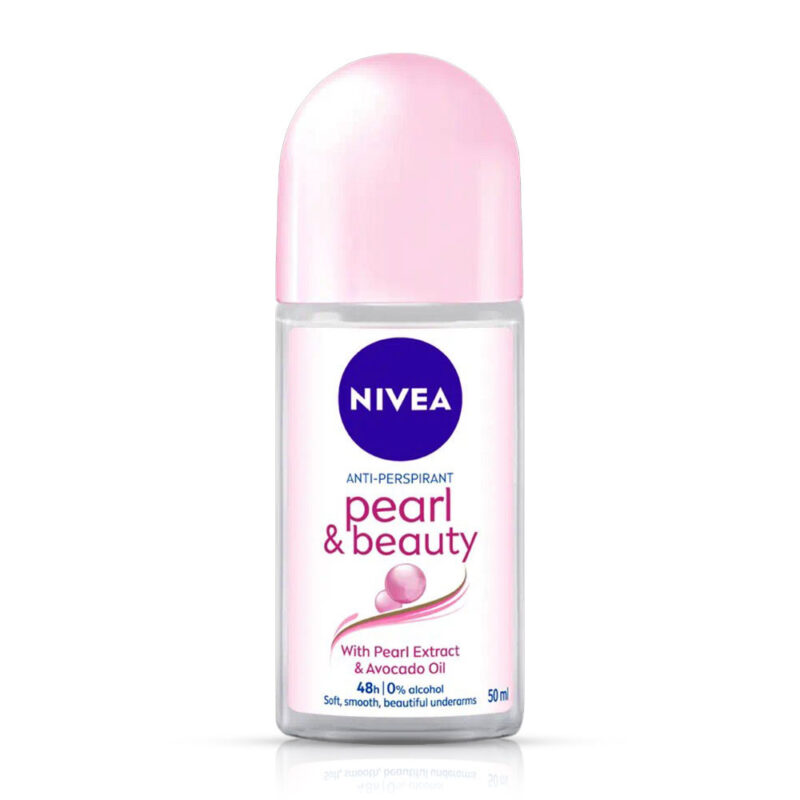 Nivia Pearl & Beauty Roll On Deodrant 48h Anti-Perspirant