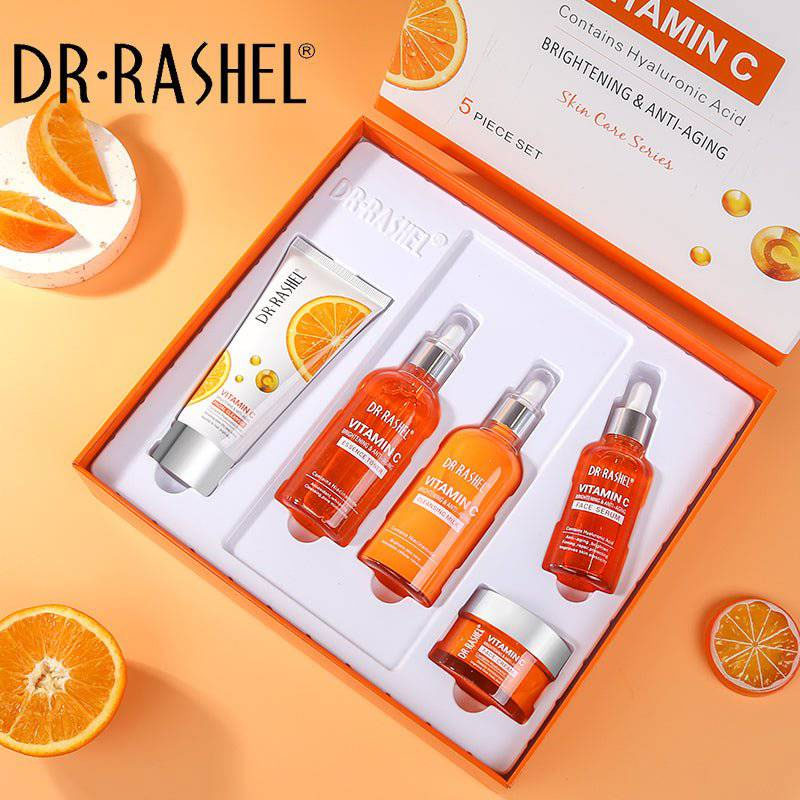 Dr Rashel Vitamin C Brightening & Anti Aging Kit 5 in 1