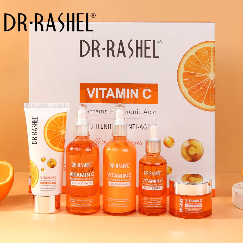 Dr Rashel Vitamin C Brightening & Anti Aging Kit 5 in 1