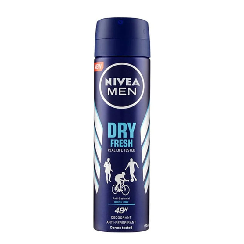 Nivea Men Dry Fresh Body Spary 150ml