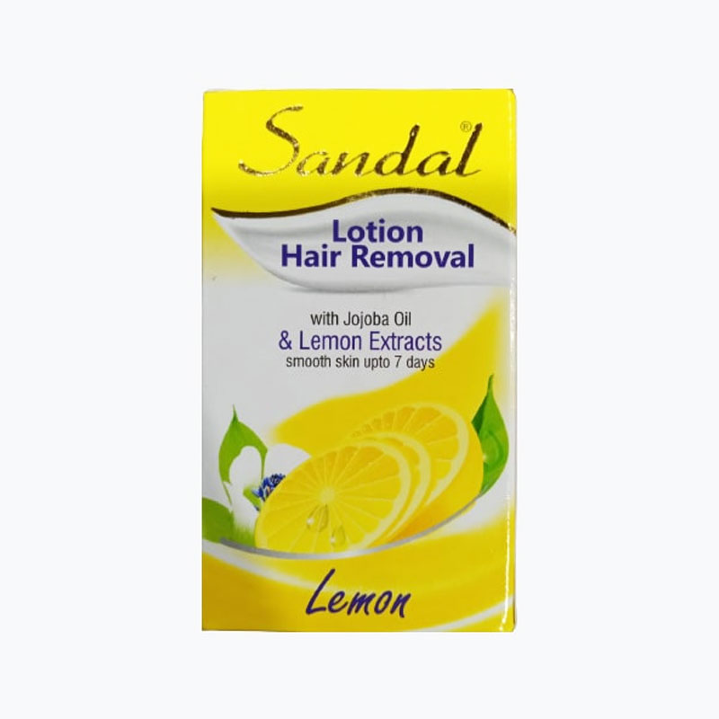 Sandal Lemon Hair Removal Lotion Jar