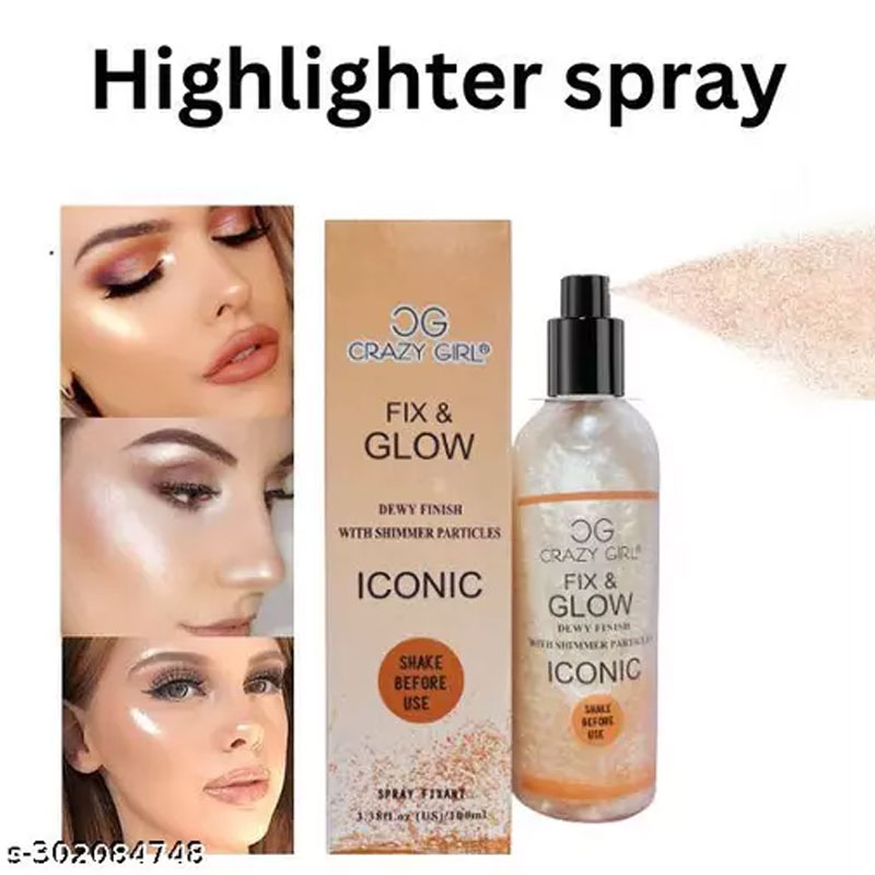 Crazy Girl Fix & Glow Iconic Highlighter Spary