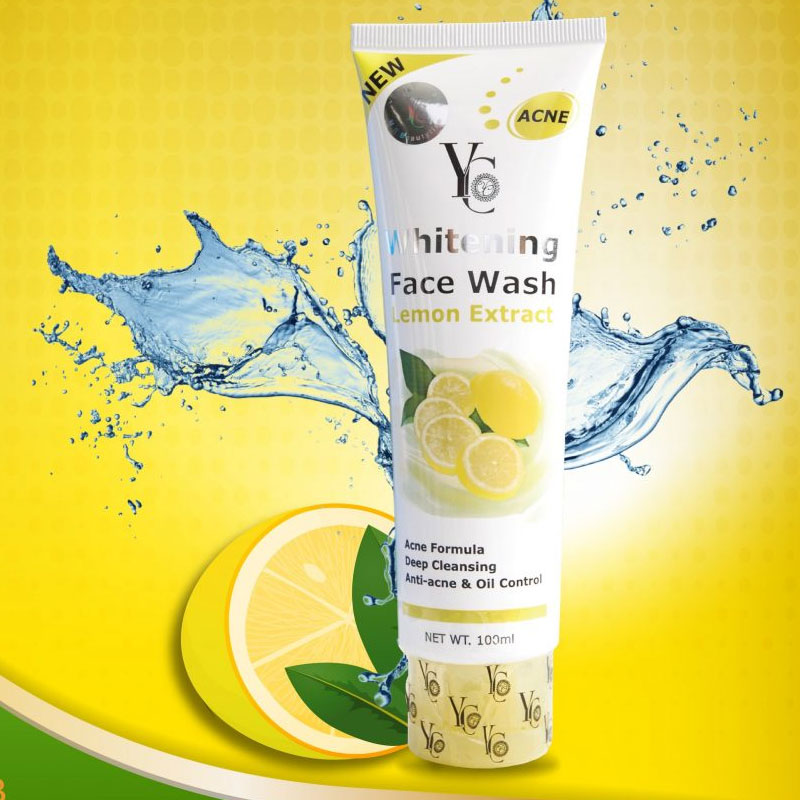 YC Whitening Lemon Face Wash 100ml