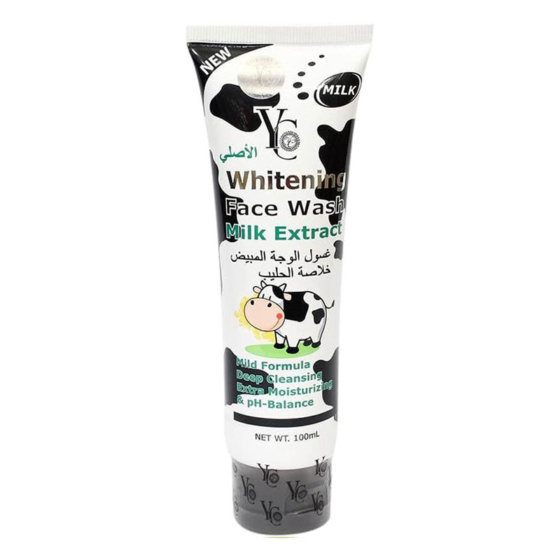 YC Whitening Milk Face Wash 100ml